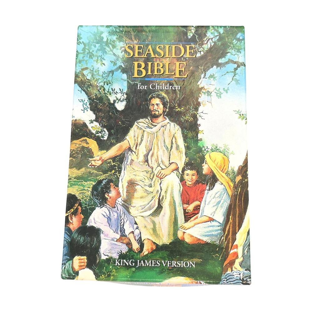 Thomas Nelson Seaside Bible for Children KJV 1987 Illustrated Slipcase Excellent - Picture 4 of 16